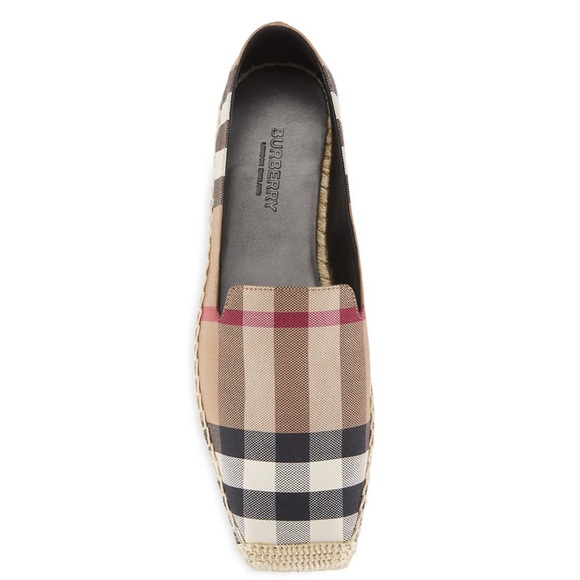 Canvas Check Espadrilles BIRCH BROWN - Picture 2 of 7